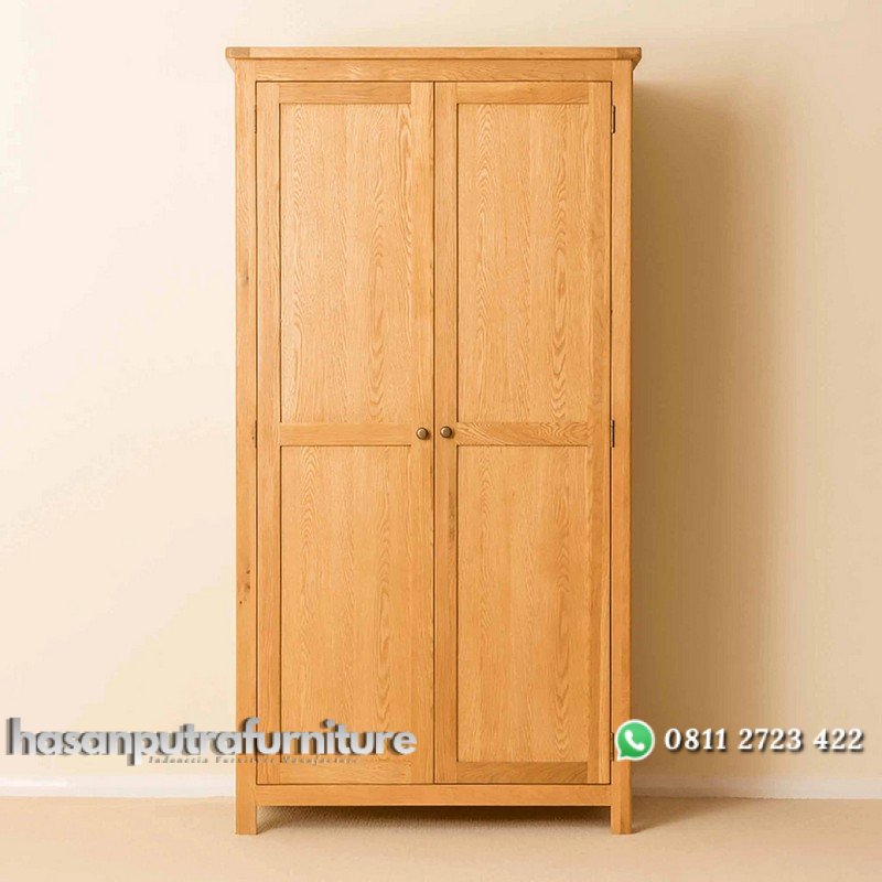 Lemari Pakaian Minimalis Jati 2 Pintu Laner Hasan Putra Furniture Jepara - Indonesia Furniture 2 Lemari Pakaian Minimalis Jati 2 Pintu Laner Hasan Putra Furniture Jepara - Indonesia Furniture - Gambar 2