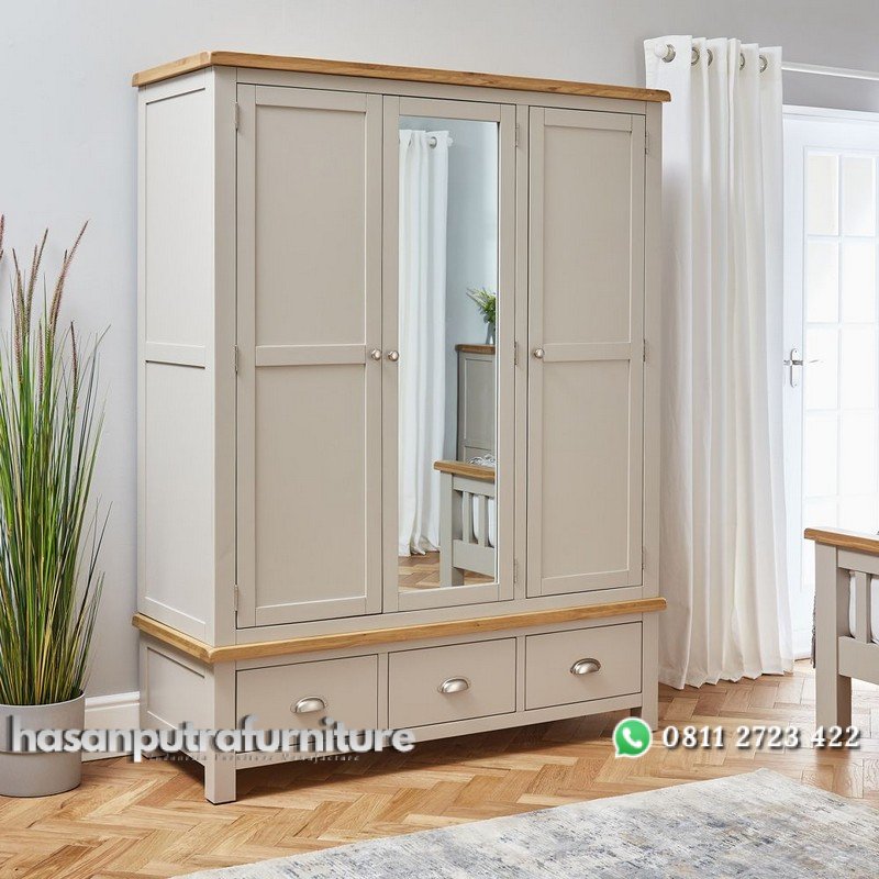 Lemari Pakaian Minimalis Terbaru Model 3 Pintu Cermin Hasan Putra Furniture Jepara - Indonesia Furniture 2 Lemari Pakaian Minimalis Terbaru Model 3 Pintu Cermin Hasan Putra Furniture Jepara - Indonesia Furniture - Gambar 2