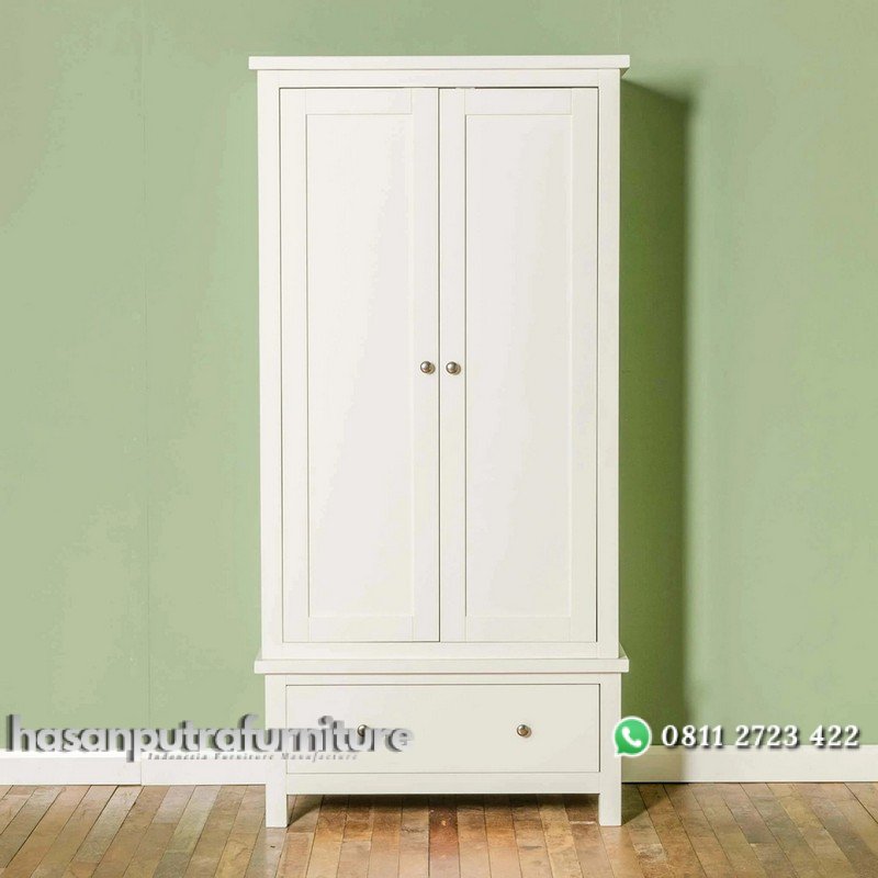 Lemari Pakaian Putih Minimalis 2 Pintu Baru Hasan Putra Furniture Jepara - Indonesia Furniture 1 Lemari Pakaian Putih Minimalis 2 Pintu Baru Hasan Putra Furniture Jepara - Indonesia Furniture