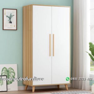 Lemari Pakaian Retro Minimalis Model Terbaru Hasan Putra Furniture Jepara - Indonesia Furniture