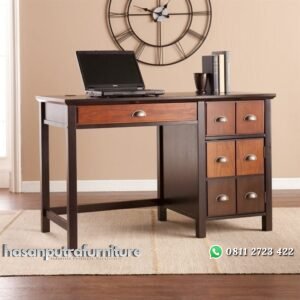 Mebel Meja Kantor Minimalis Bresty Hasan Putra Furniture Jepara - Indonesia Furniture