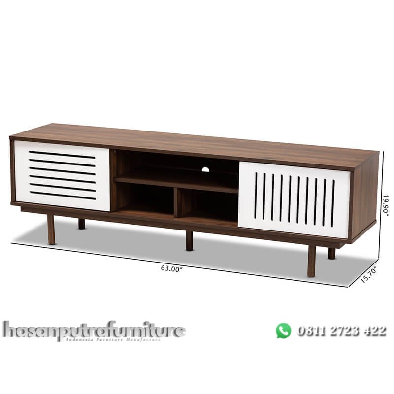 Meja TV Retro Model Minimalis Kayu Jati Terbaru Hasan Putra Furniture Jepara - Indonesia Furniture 3 Meja TV Retro Model Minimalis Kayu Jati Terbaru Hasan Putra Furniture Jepara - Indonesia Furniture - Gambar 3