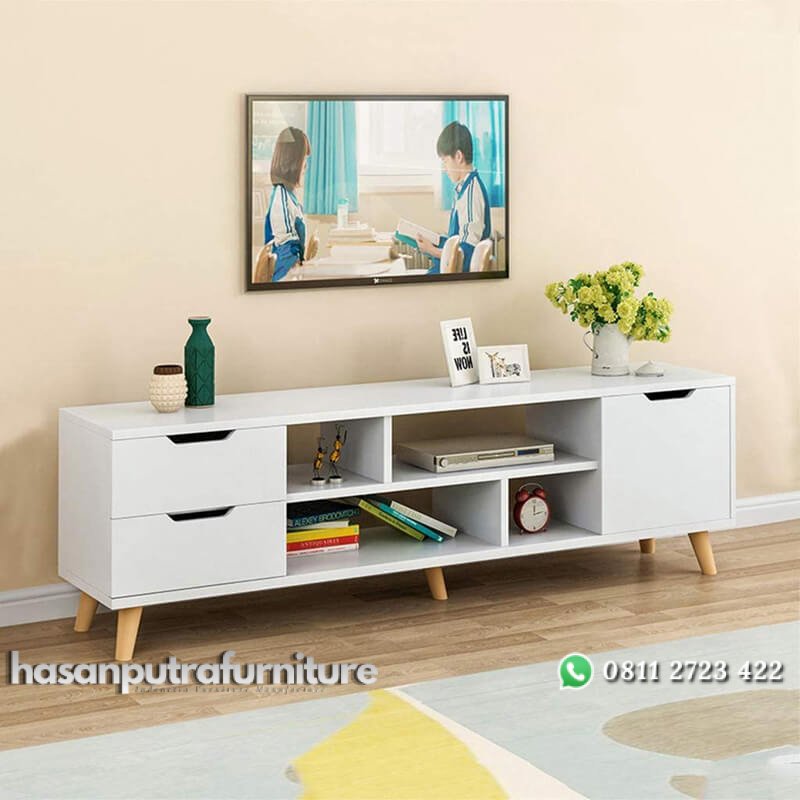 Meja TV Sederhana Model Minimalis Kaki Retro Hasan Putra Furniture Jepara - Indonesia Furniture 2 Meja TV Sederhana Model Minimalis Kaki Retro Hasan Putra Furniture Jepara - Indonesia Furniture - Gambar 2