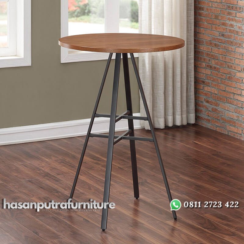 Meja Bar Industrial Model Minimalis Bundar Jepara Hasan Putra Furniture Jepara - Indonesia Furniture 1 Meja Bar Industrial Model Minimalis Bundar Jepara Hasan Putra Furniture Jepara - Indonesia Furniture