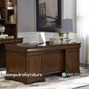 Meja Kantor Direktur Dari Kayu Jati Hasan Putra Furniture Jepara - Indonesia Furniture