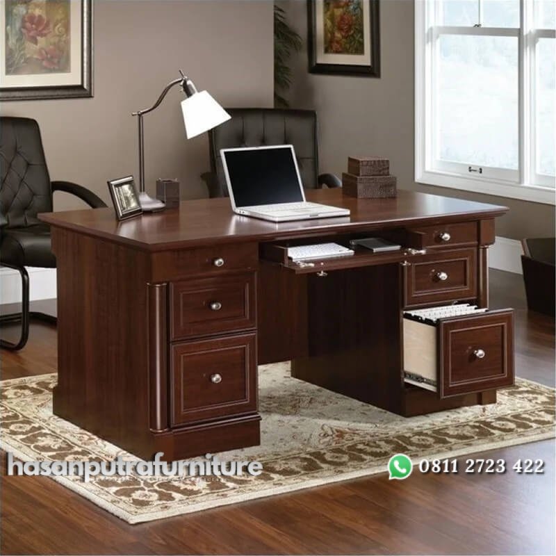 Meja Kantor Jati Model Minimalis Terbaru Hasan Putra Furniture Jepara - Indonesia Furniture 3 Meja Kantor Jati Model Minimalis Terbaru Hasan Putra Furniture Jepara - Indonesia Furniture - Gambar 3