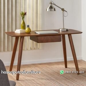 Meja Kerja Jati Jepara Stillmore Model Minimalis Hasan Putra Furniture Jepara - Indonesia Furniture
