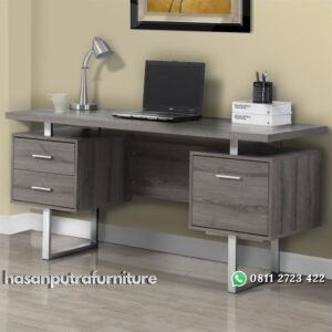 Meja Kerja Minimalis Modern Blaria Hasan Putra Furniture Jepara - Indonesia Furniture