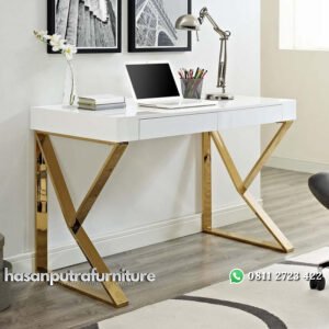 Meja Kerja Stainless Modway Desain Modern Hasan Putra Furniture Jepara - Indonesia Furniture