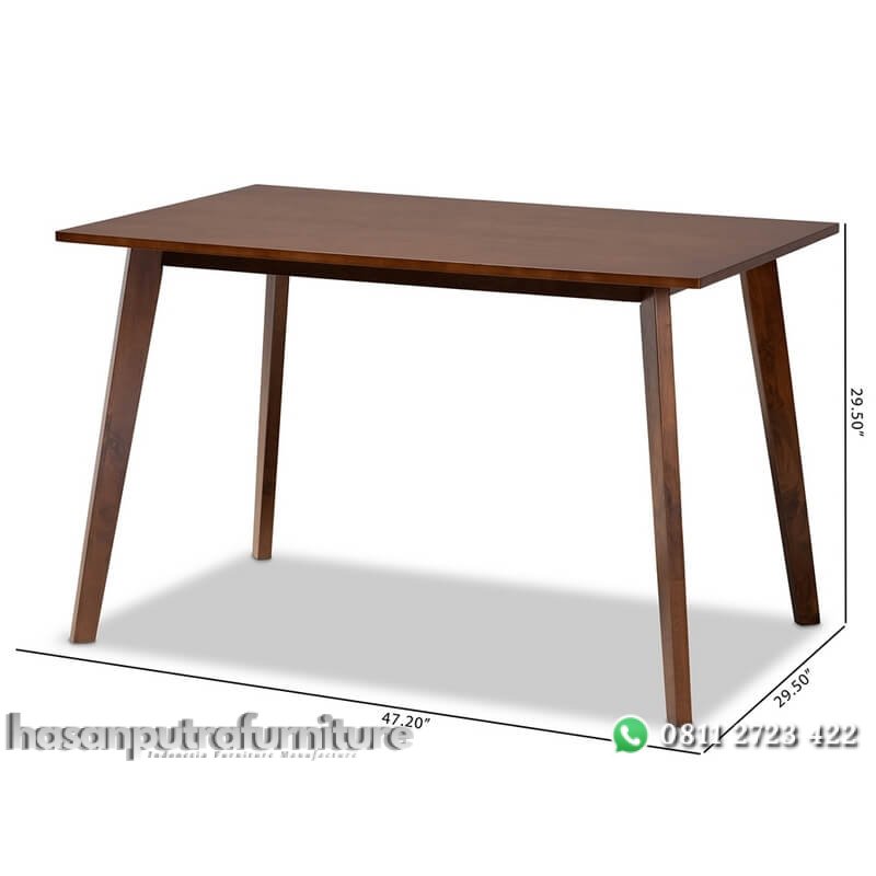Meja Makan Jati Minimalis Mathilda Model Terbaru Hasan Putra Furniture Jepara - Indonesia Furniture 3 Meja Makan Jati Minimalis Mathilda Model Terbaru Hasan Putra Furniture Jepara - Indonesia Furniture - Gambar 3