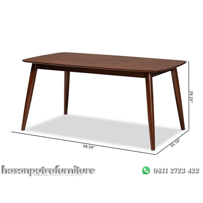 Meja Makan Kayu Jati Eco Model Minimalis Terbaru Hasan Putra Furniture Jepara - Indonesia Furniture 3 Meja Makan Kayu Jati Eco Model Minimalis Terbaru Hasan Putra Furniture Jepara - Indonesia Furniture - Gambar 3