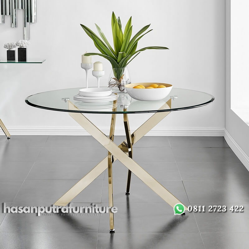 Meja Makan Stainless Steel Nova Model Minimalis Hasan Putra Furniture Jepara - Indonesia Furniture 1 Meja Makan Stainless Steel Nova Model Minimalis Hasan Putra Furniture Jepara - Indonesia Furniture
