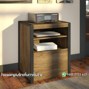 Meja Printer Kayu Jati Gaya Minimalis Hasan Putra Furniture Jepara - Indonesia Furniture