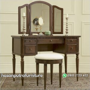 Meja Rias Kayu Klasik Jepara Hasan Putra Furniture Jepara - Indonesia Furniture