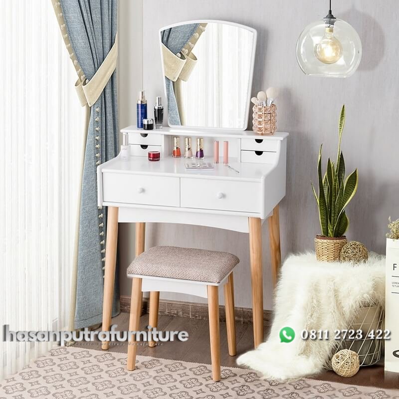 Meja Rias Mini Minimalis Model Terbaru Dari Kayu Hasan Putra Furniture Jepara - Indonesia Furniture 2 Meja Rias Mini Minimalis Model Terbaru Dari Kayu Hasan Putra Furniture Jepara - Indonesia Furniture - Gambar 2