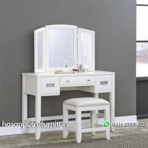 Meja Rias Putih Furniture Minimalis Hasan Putra Furniture Jepara - Indonesia Furniture