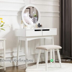 Meja Rias Putih Minimalis Model Terbaru Jepara Hasan Putra Furniture Jepara - Indonesia Furniture