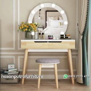 Meja Rias Retro Modern Model Minimalis Hasan Putra Furniture Jepara - Indonesia Furniture
