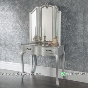 Meja Rias Ukir Silver Estelle Hasan Putra Furniture Jepara - Indonesia Furniture