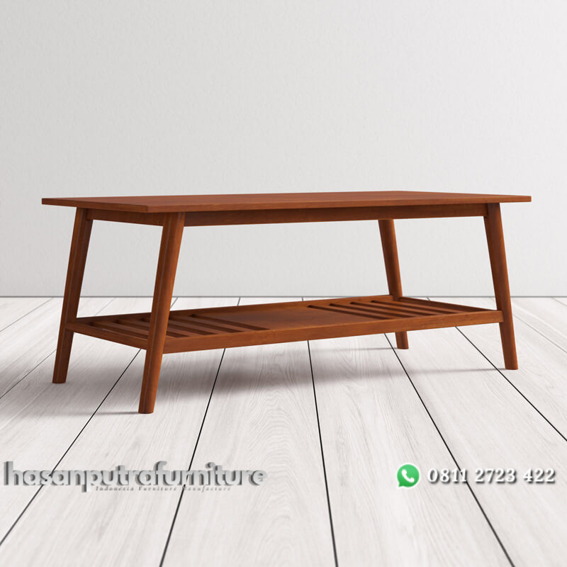 Meja Tamu Kayu Jati Model Minimalis In Walnut Hasan Putra Furniture Jepara - Indonesia Furniture 3 Meja Tamu Kayu Jati Model Minimalis In Walnut Hasan Putra Furniture Jepara - Indonesia Furniture - Gambar 3