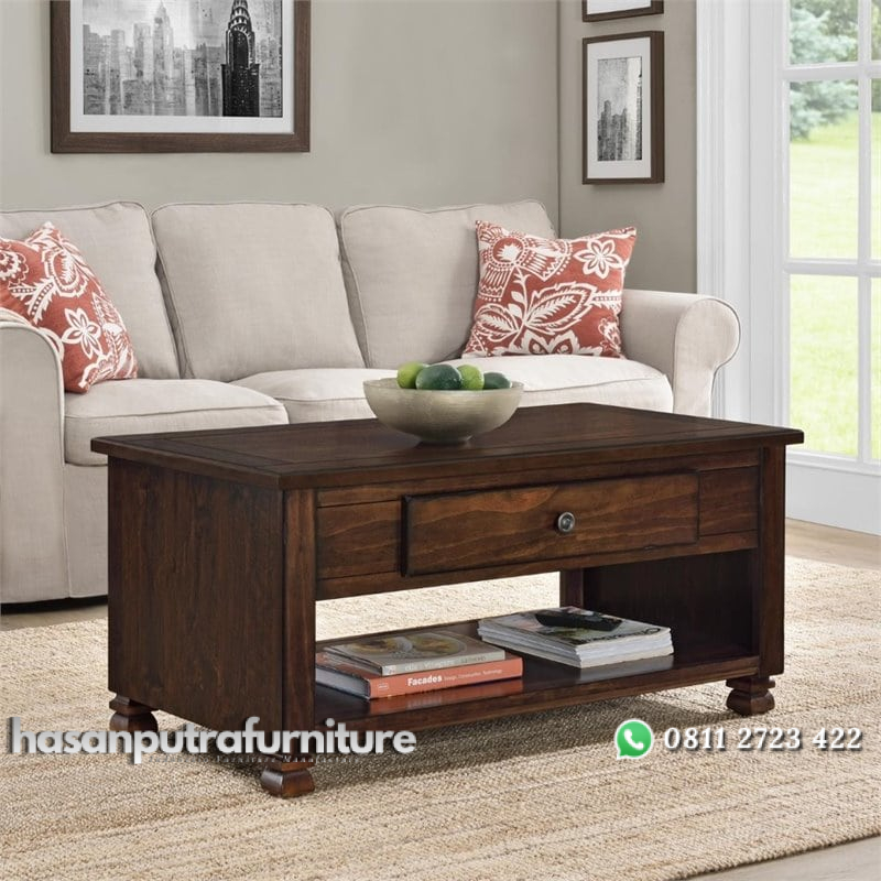 Meja Tamu Laci Minimalis Jati Jepara Hasan Putra Furniture Jepara - Indonesia Furniture 1 Meja Tamu Laci Minimalis Jati Jepara Hasan Putra Furniture Jepara - Indonesia Furniture