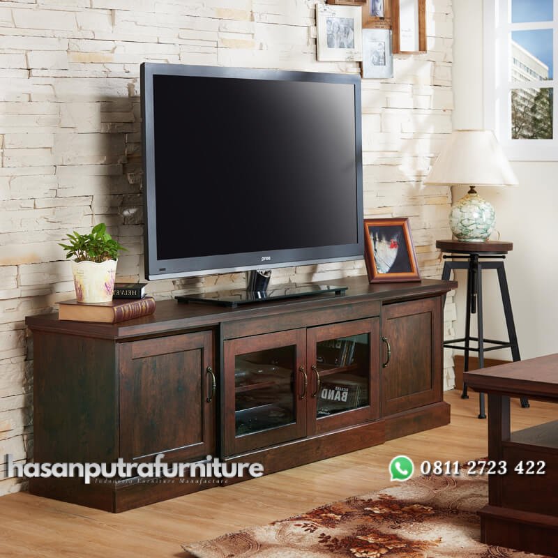 Meja TV Jati Klasik Model Minimalis Terbaru Hasan Putra Furniture Jepara - Indonesia Furniture 2 Meja TV Jati Klasik Model Minimalis Terbaru Hasan Putra Furniture Jepara - Indonesia Furniture - Gambar 2