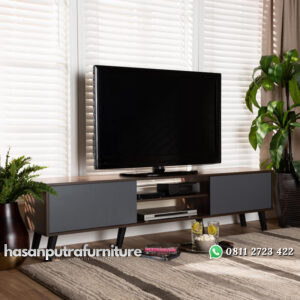 Meja TV Retro Minimalis Model Bufet Jati Modern Hasan Putra Furniture Jepara - Indonesia Furniture