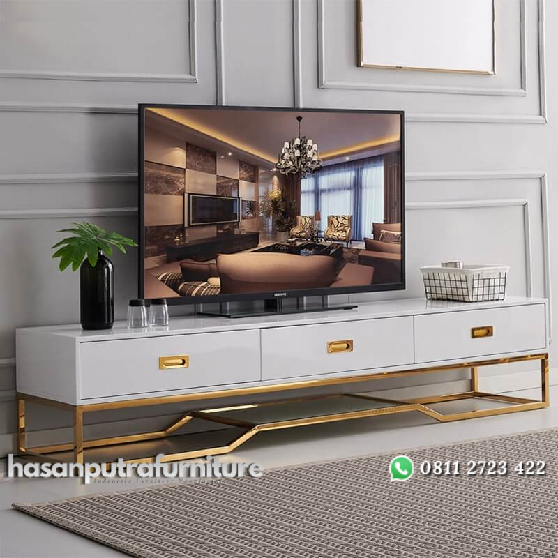 Meja TV Stainless Model Minimalis Modern Murah Hasan Putra Furniture Jepara - Indonesia Furniture 1 Meja TV Stainless Model Minimalis Modern Murah Hasan Putra Furniture Jepara - Indonesia Furniture