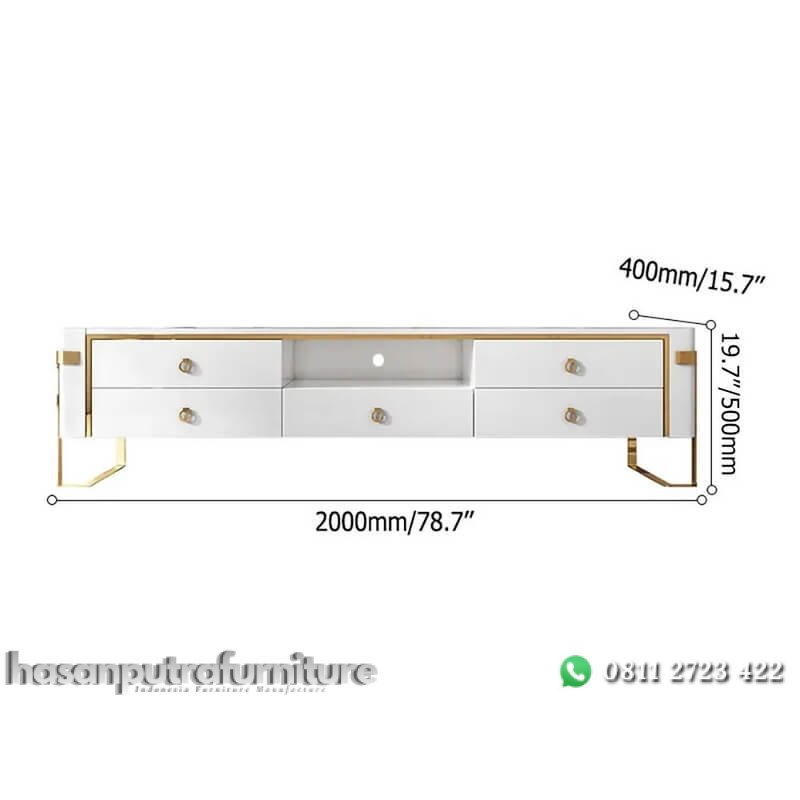 Meja TV Stainless Modern Model Minimalis Terbaru Hasan Putra Furniture Jepara - Indonesia Furniture 4 Meja TV Stainless Modern Model Minimalis Terbaru Hasan Putra Furniture Jepara - Indonesia Furniture - Gambar 4