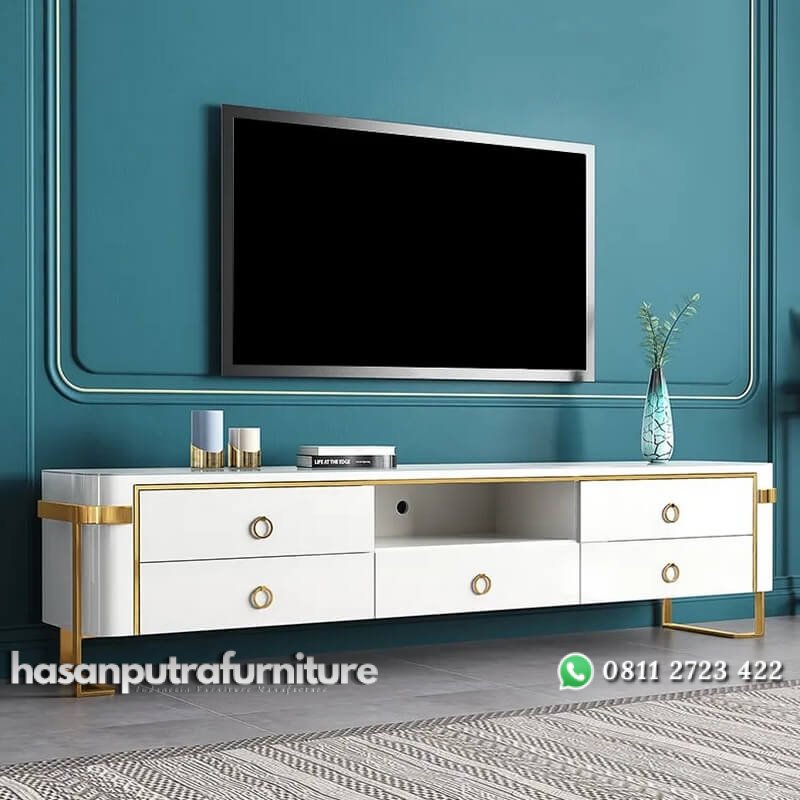 Meja TV Stainless Modern Model Minimalis Terbaru Hasan Putra Furniture Jepara - Indonesia Furniture 1 Meja TV Stainless Modern Model Minimalis Terbaru Hasan Putra Furniture Jepara - Indonesia Furniture