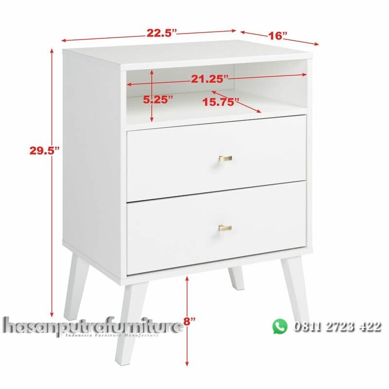 Nakas Minimalis Putih Model Terbaru Dari Kayu Hasan Putra Furniture Jepara - Indonesia Furniture 3 Nakas Minimalis Putih Model Terbaru Dari Kayu Hasan Putra Furniture Jepara - Indonesia Furniture - Gambar 3