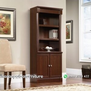 Mebel Rak Buku Kayu Jati Jepara Hasan Putra Furniture Jepara - Indonesia Furniture