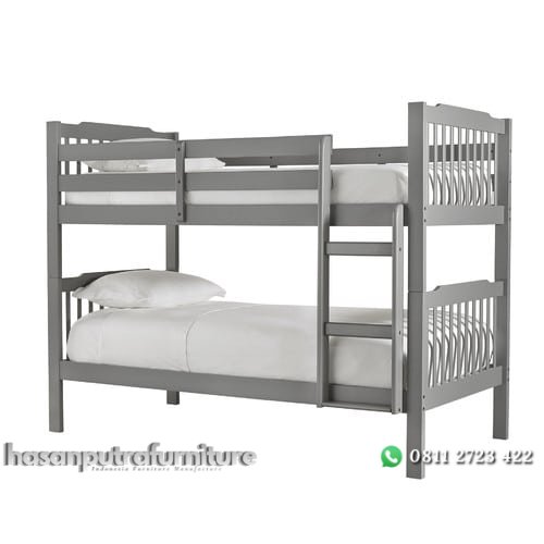 Ranjang Anak Tingkat Kayu Minimalis Hasan Putra Furniture Jepara - Indonesia Furniture 2 Ranjang Anak Tingkat Kayu Minimalis Hasan Putra Furniture Jepara - Indonesia Furniture - Gambar 2