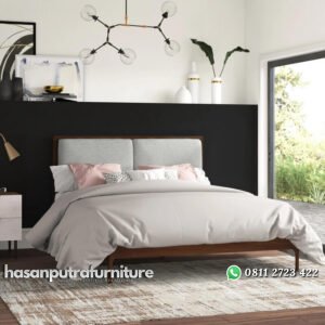 Ranjang Jati Jepara Bainville Minimalis Terbaru Hasan Putra Furniture Jepara - Indonesia Furniture