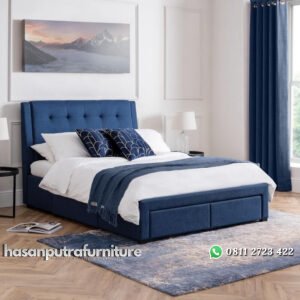 Ranjang Jok Jepara Model Minimalis Terbaru Hasan Putra Furniture Jepara - Indonesia Furniture