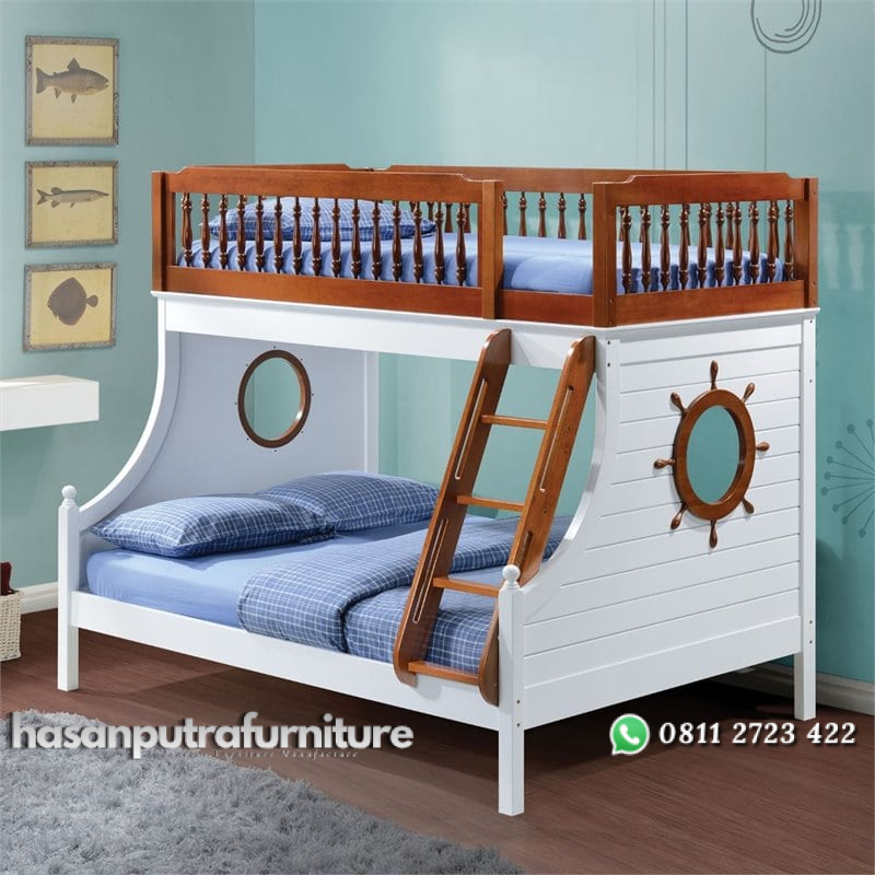 Ranjang Susun Anak Laki Laki Popeye Hasan Putra Furniture Jepara - Indonesia Furniture 1 Ranjang Susun Anak Laki Laki Popeye Hasan Putra Furniture Jepara - Indonesia Furniture