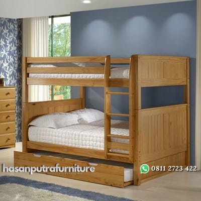 Ranjang Susun Anak ID 46 Hasan Putra Furniture Jepara - Indonesia Furniture 2 Ranjang Susun Anak ID 46 Hasan Putra Furniture Jepara - Indonesia Furniture - Gambar 2