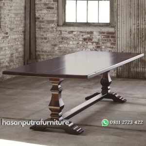 Meja Makan 6 Kursi Kayu JH-ID 028 Hasan Putra Furniture Jepara - Indonesia Furniture