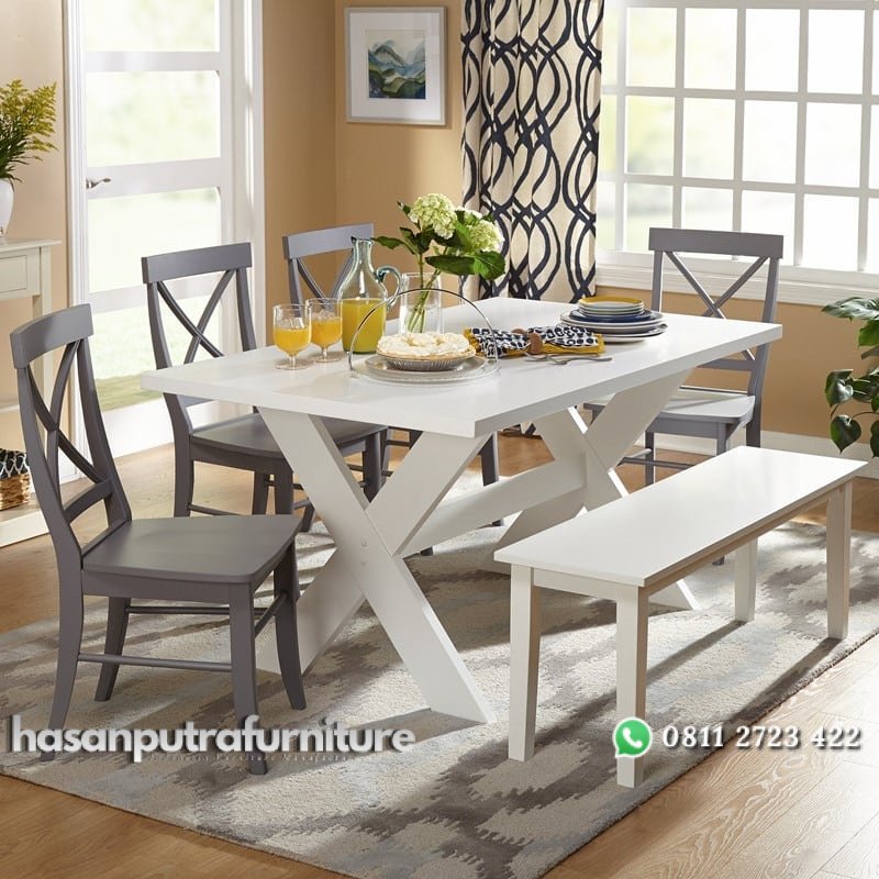 Mebel Jepara Meja Makan Set Minimalis Hasan Putra Furniture Jepara - Indonesia Furniture 1 Mebel Jepara Meja Makan Set Minimalis Hasan Putra Furniture Jepara - Indonesia Furniture