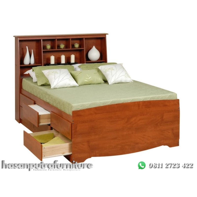 Tempat Tidur Jati Minimalis “Queen” Hasan Putra Furniture Jepara - Indonesia Furniture 2 Tempat Tidur Jati Minimalis “Queen” Hasan Putra Furniture Jepara - Indonesia Furniture - Gambar 2