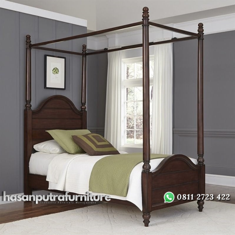 Tempat Tidur Anak Kanopi Kayu Hasan Putra Furniture Jepara - Indonesia Furniture 1 Tempat Tidur Anak Kanopi Kayu Hasan Putra Furniture Jepara - Indonesia Furniture