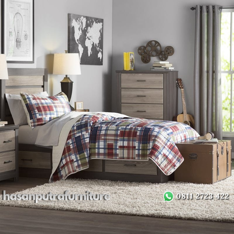 Tempat Tidur Anak Kayu Solid Fonsi Hasan Putra Furniture Jepara - Indonesia Furniture 2 Tempat Tidur Anak Kayu Solid Fonsi Hasan Putra Furniture Jepara - Indonesia Furniture - Gambar 2