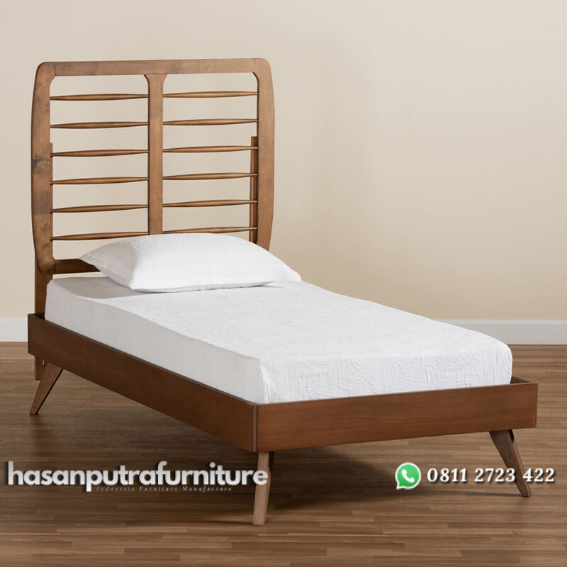 Tempat Tidur Anak Retro Model Minimalis Kayu Jati Hasan Putra Furniture Jepara - Indonesia Furniture 2 Tempat Tidur Anak Retro Model Minimalis Kayu Jati Hasan Putra Furniture Jepara - Indonesia Furniture - Gambar 2