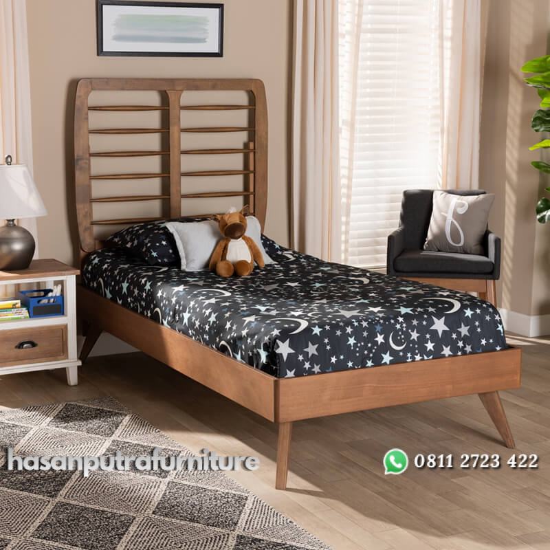 Tempat Tidur Anak Retro Model Minimalis Kayu Jati Hasan Putra Furniture Jepara - Indonesia Furniture 1 Tempat Tidur Anak Retro Model Minimalis Kayu Jati Hasan Putra Furniture Jepara - Indonesia Furniture