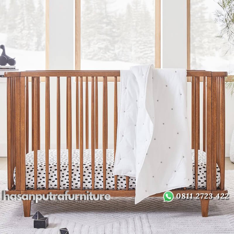 Tempat Tidur Bayi Bahan Kayu Jati Model Minimalis Hasan Putra Furniture Jepara - Indonesia Furniture 1 Tempat Tidur Bayi Bahan Kayu Jati Model Minimalis Hasan Putra Furniture Jepara - Indonesia Furniture