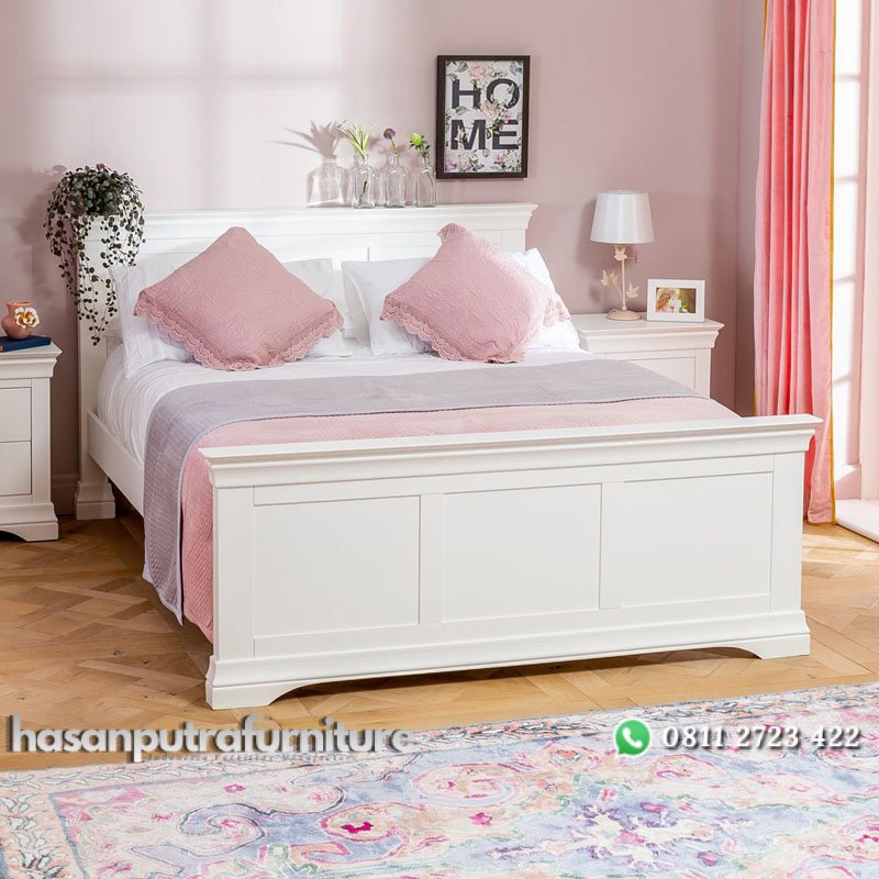 Tempat Tidur Duco Putih Gaya Minimalis Terbaru Hasan Putra Furniture Jepara - Indonesia Furniture 2 Tempat Tidur Duco Putih Gaya Minimalis Terbaru Hasan Putra Furniture Jepara - Indonesia Furniture - Gambar 2