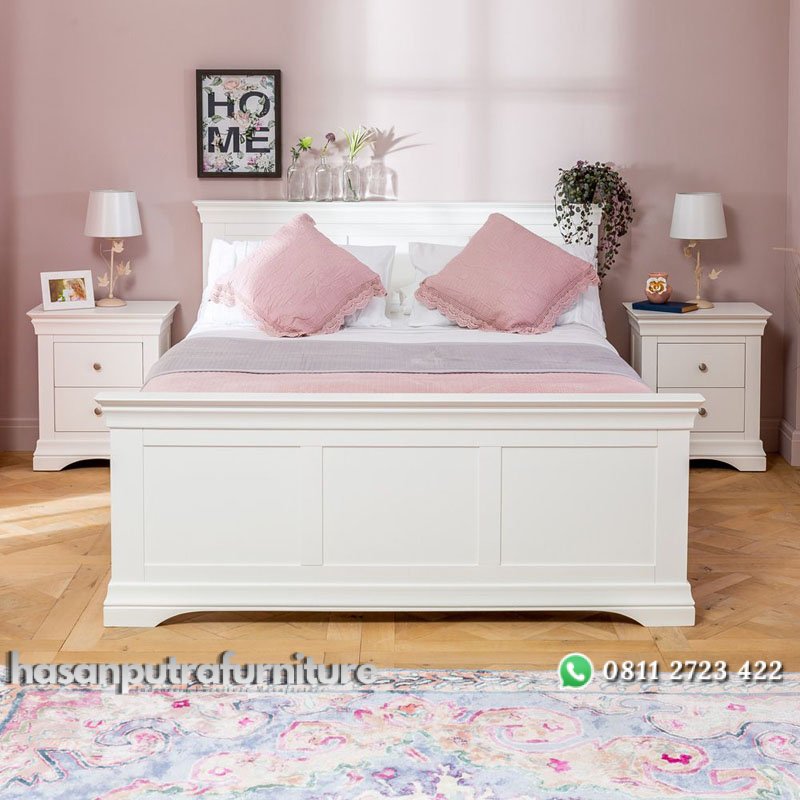 Tempat Tidur Duco Putih Gaya Minimalis Terbaru Hasan Putra Furniture Jepara - Indonesia Furniture 1 Tempat Tidur Duco Putih Gaya Minimalis Terbaru Hasan Putra Furniture Jepara - Indonesia Furniture