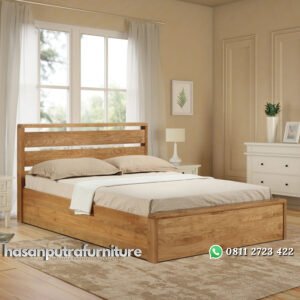 Tempat Tidur Jati Minimalis Terbaru Emporia Hasan Putra Furniture Jepara - Indonesia Furniture