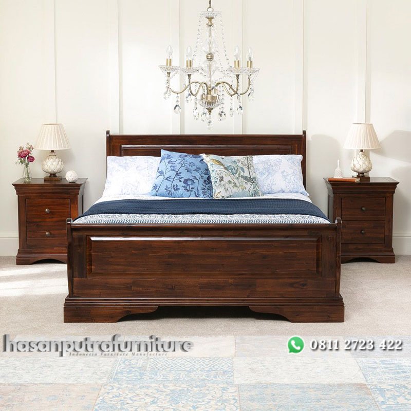 Tempat Tidur Kayu Klasik Model Bagong Hasan Putra Furniture Jepara - Indonesia Furniture 4 Tempat Tidur Kayu Klasik Model Bagong Hasan Putra Furniture Jepara - Indonesia Furniture - Gambar 4