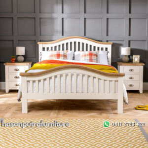 Tempat Tidur Kayu Mahoni Model Minimalis Terbaru Hasan Putra Furniture Jepara - Indonesia Furniture